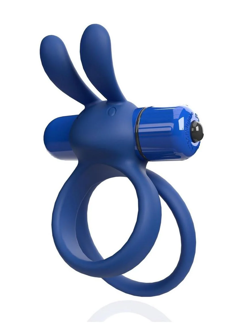 4t Ohare XL Rechargeable Silicone Rabbit Vibrating Cock Ring - Image 12