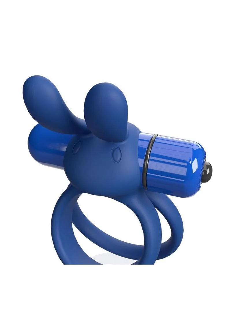 4t Ohare XL Rechargeable Silicone Rabbit Vibrating Cock Ring - Image 13