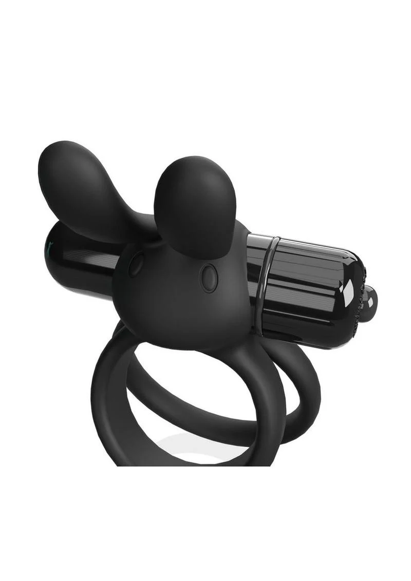 4t Ohare XL Rechargeable Silicone Rabbit Vibrating Cock Ring - Image 16