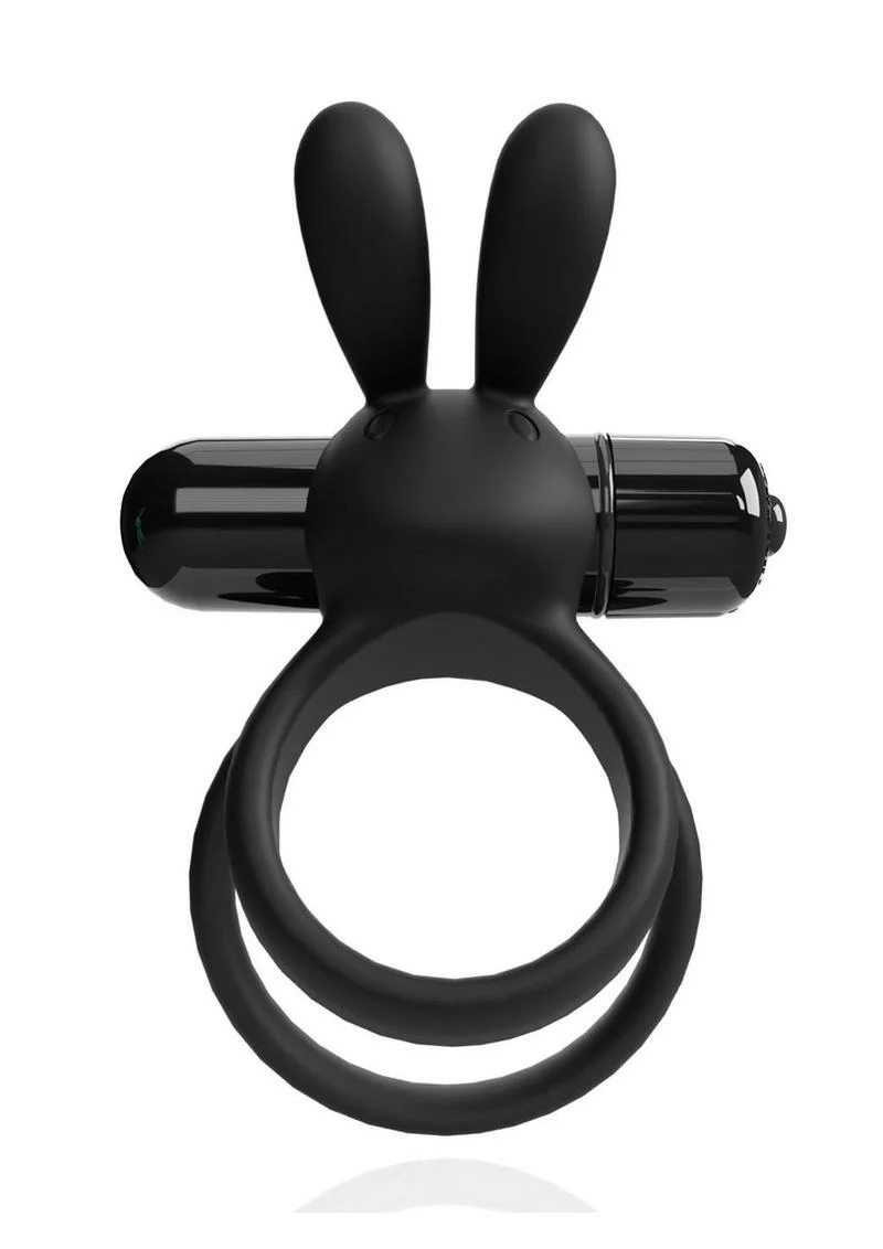 4t Ohare XL Rechargeable Silicone Rabbit Vibrating Cock Ring - Image 4