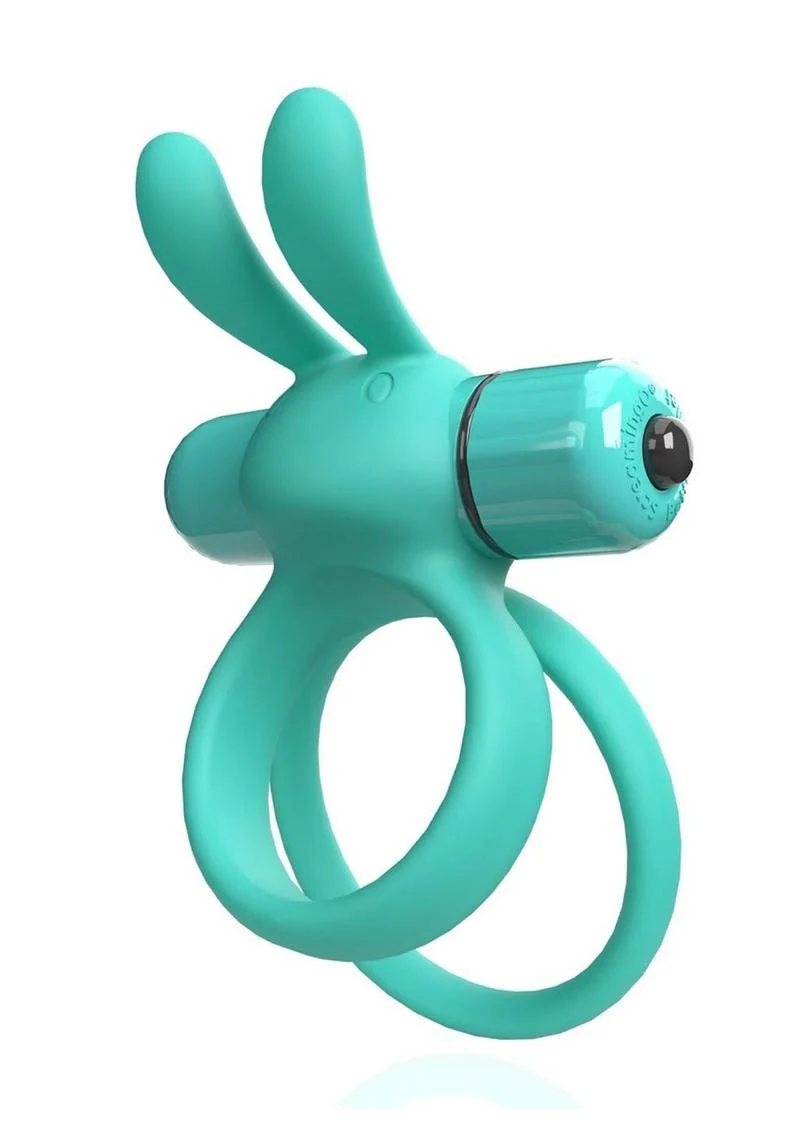 4t Ohare XL Rechargeable Silicone Rabbit Vibrating Cock Ring - Image 6