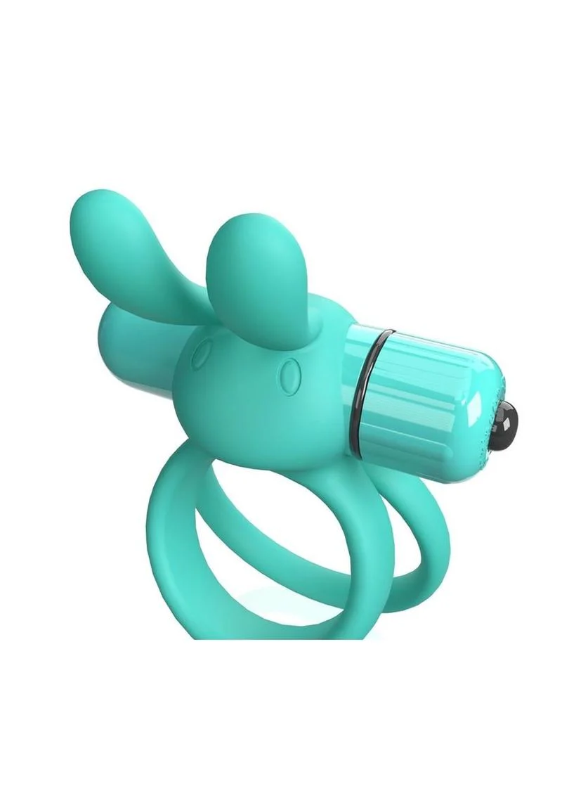 4t Ohare XL Rechargeable Silicone Rabbit Vibrating Cock Ring - Image 7