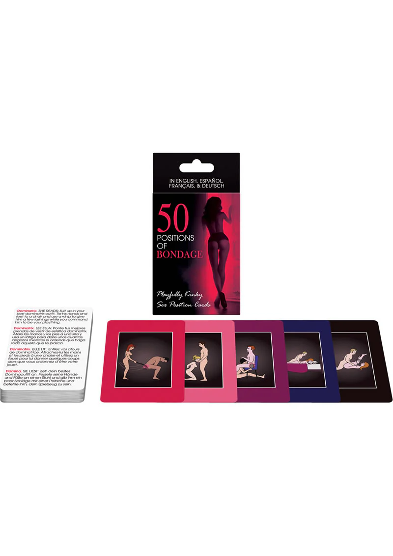 50 Positions Of Bondage Sex Position Cards - Image 2