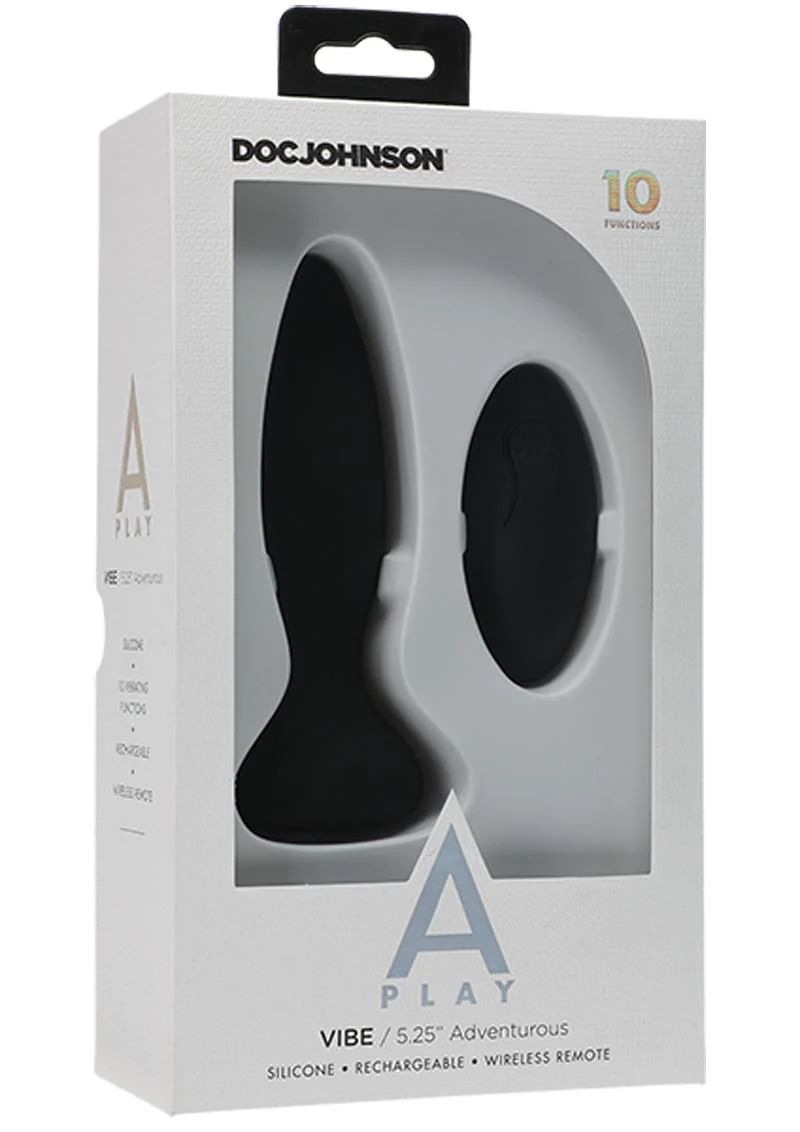 A-Play Adventurous Anal Plug with Remote Control - Image 2