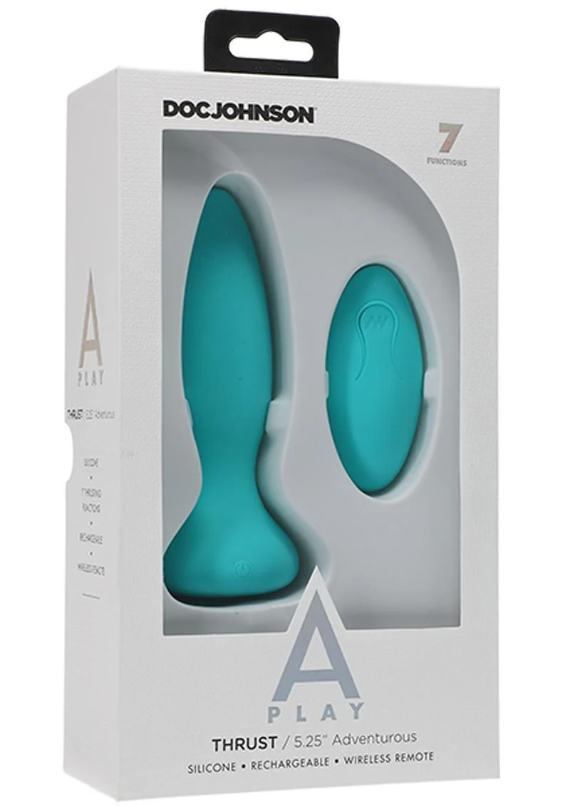 A-Play Thrust Adventurous Anal Plug with Remote Control - Image 2
