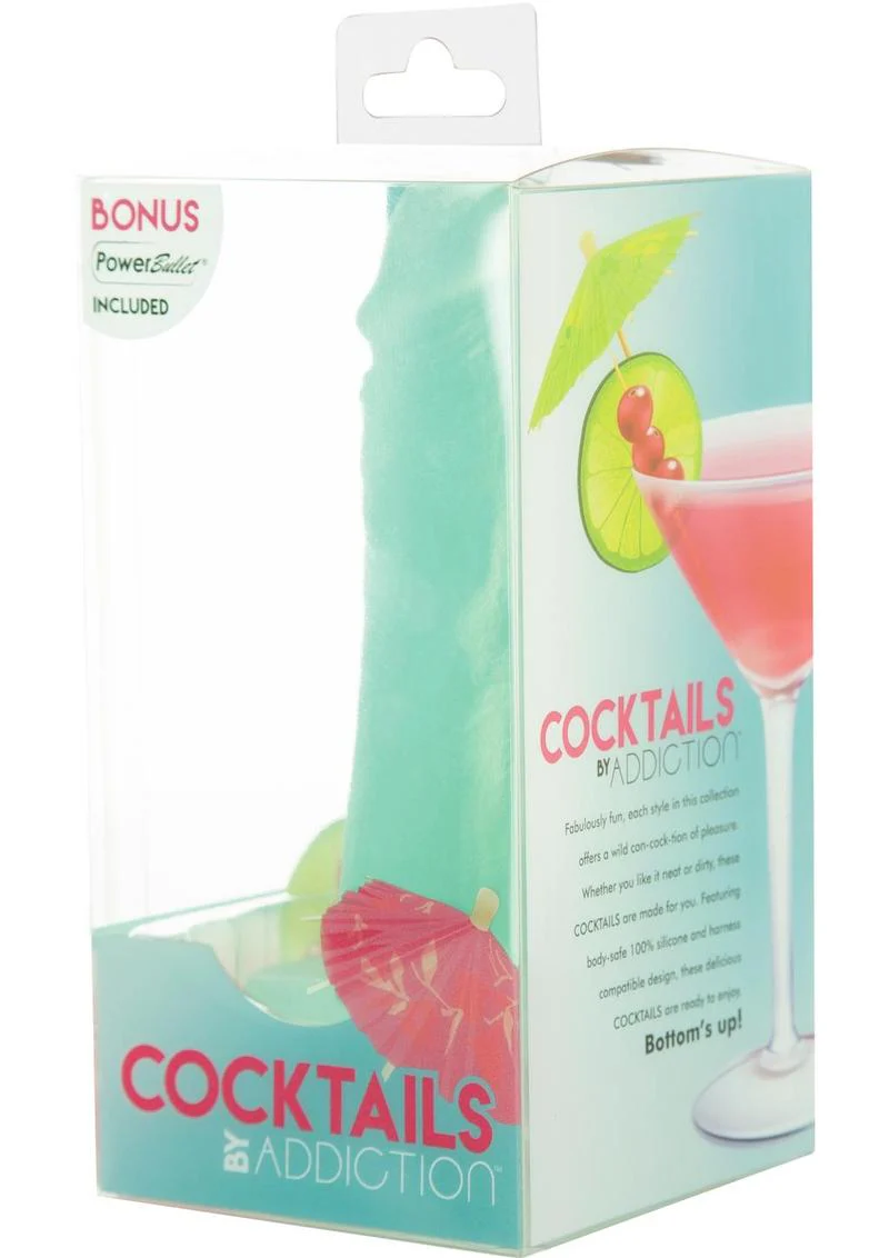 Addiction Cocktails Vibrating Silicone Dildo - Image 10