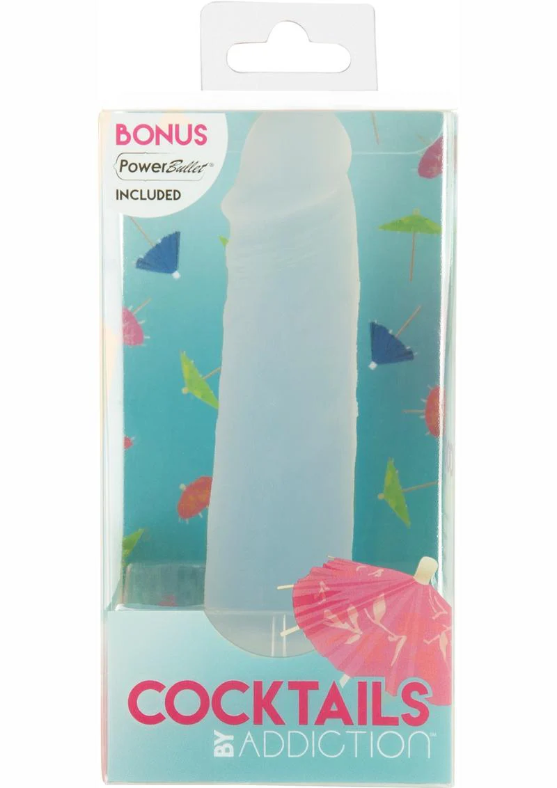 Addiction Cocktails Vibrating Silicone Dildo - Image 5