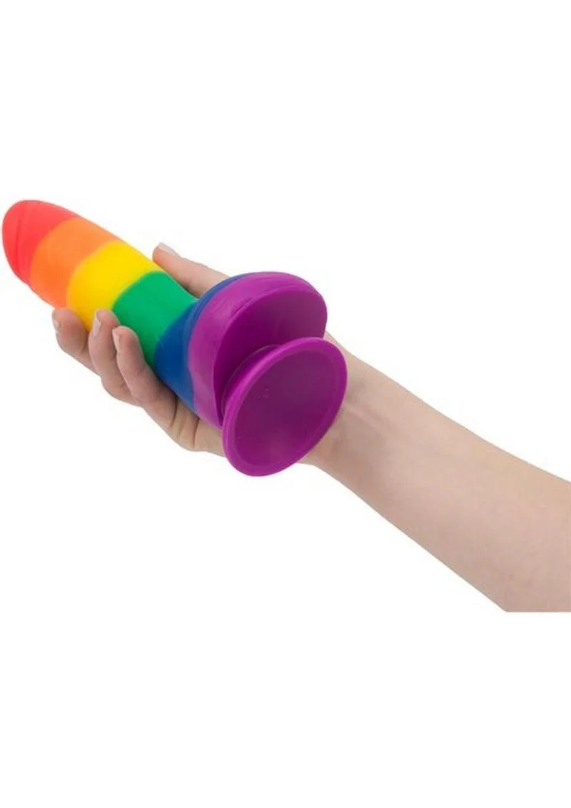 Addiction Toy Collection Justin Silicone Dildo with Balls - Image 3