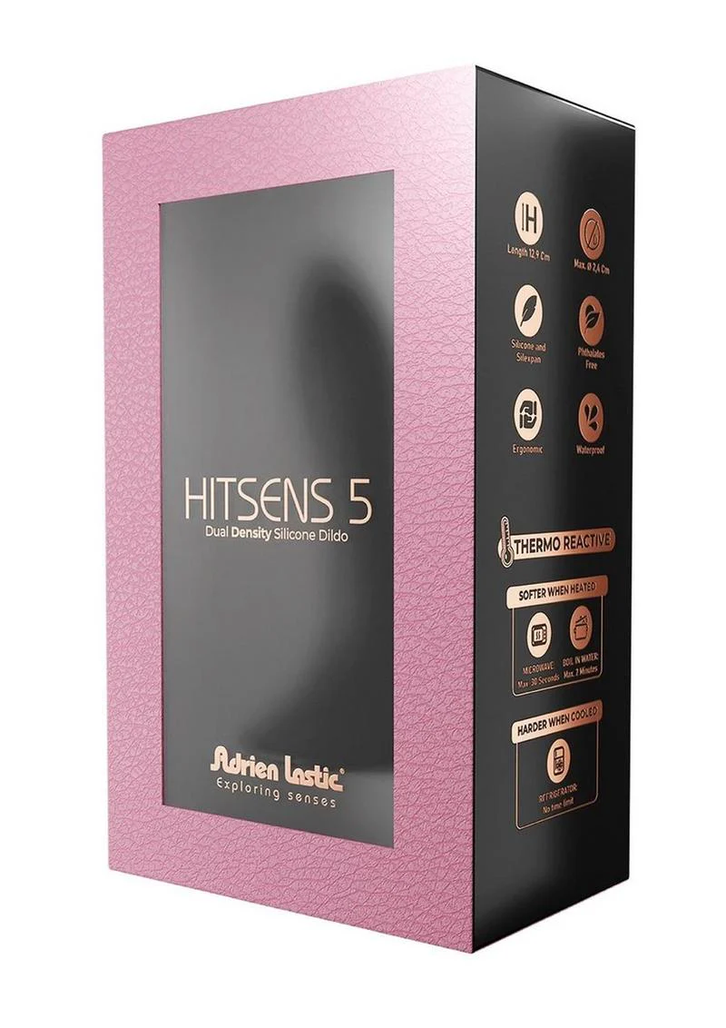 Adrien Lastic Hitsens 5 Dual Dense Silicone Dildo - Image 2