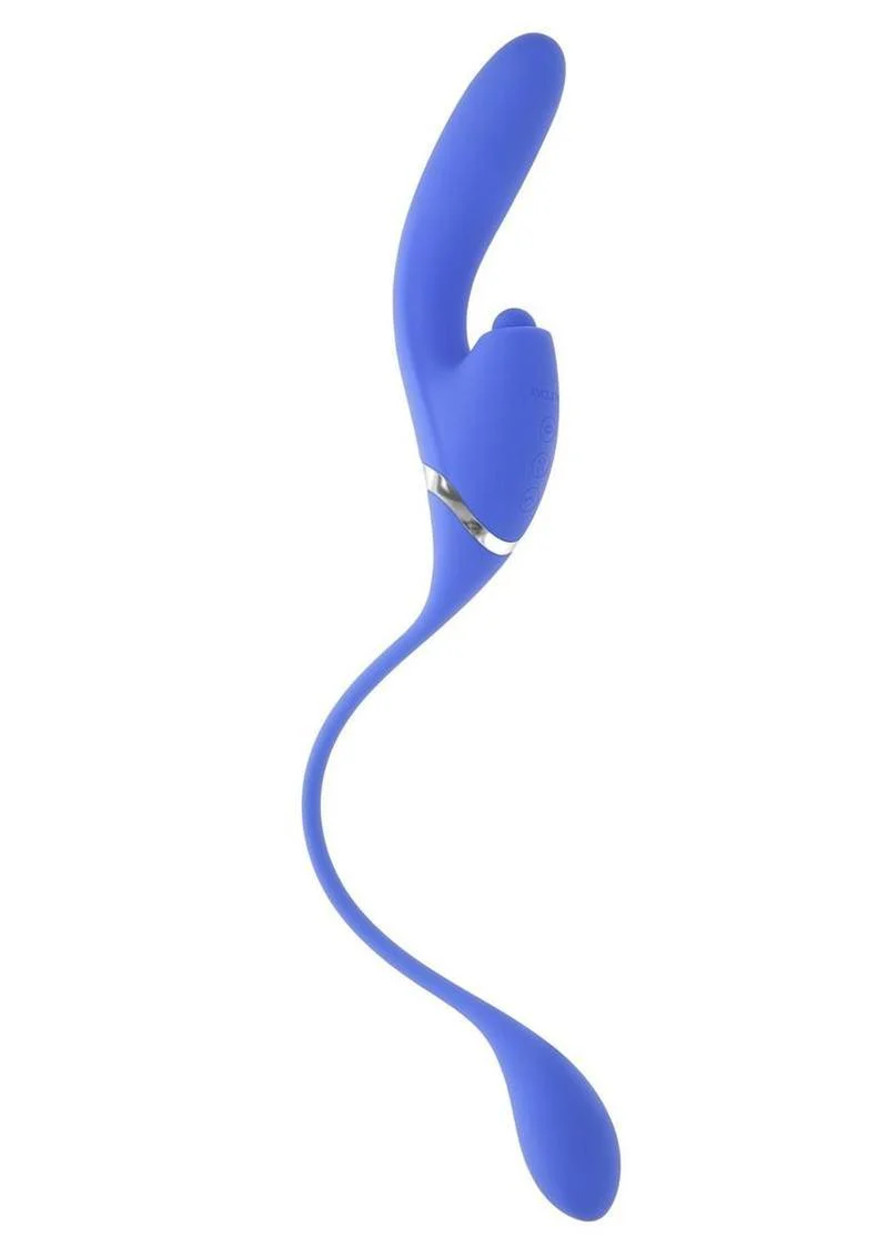 All In Rechargeable Silicone Dual Vibrator - Image 3