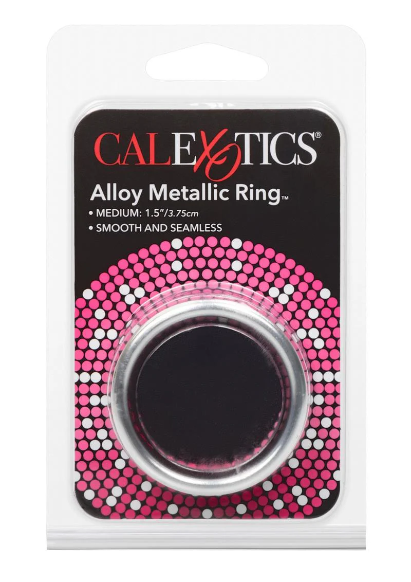 Alloy Metallic Cock Ring - Image 6