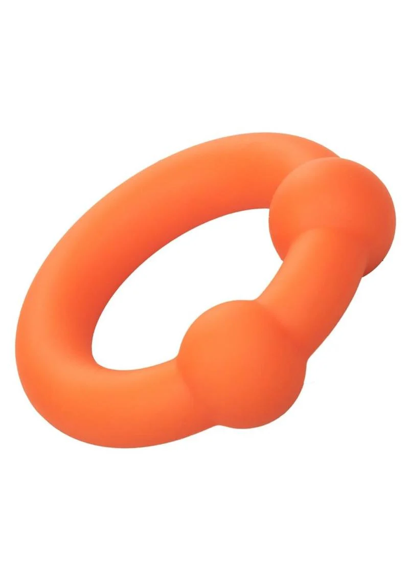 Alpha Liquid Silicone Dual Ball Ring - Image 4