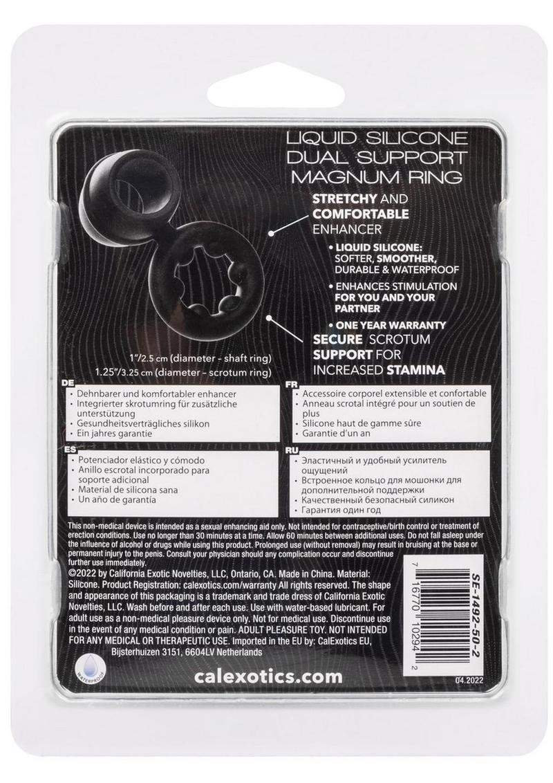 Alpha Liquid Silicone Dual Magnum Ring - Image 4