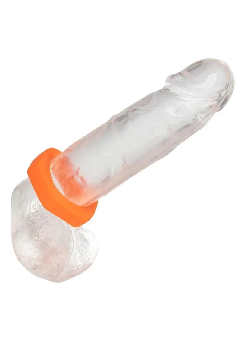 Alpha Liquid Silicone Prolong Sexagon Cock Ring - Image 4