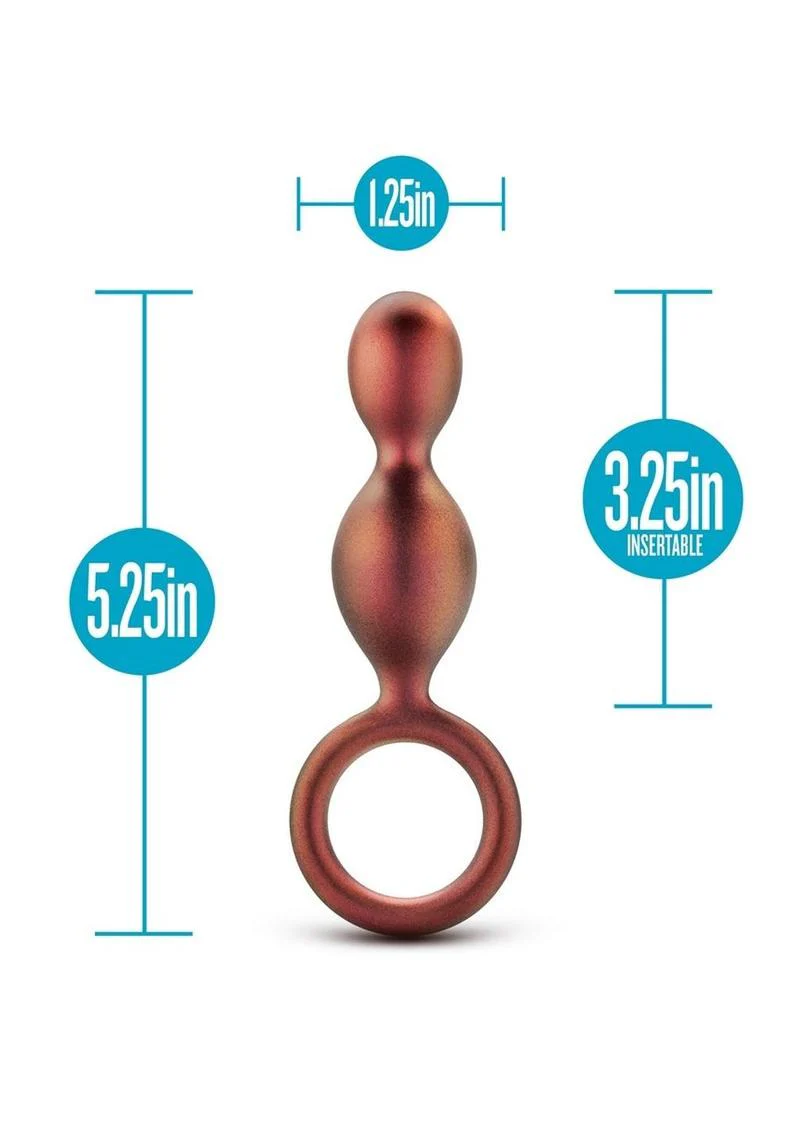 Anal Adventures Matrix Duo Loop Silicone Plug - Image 4