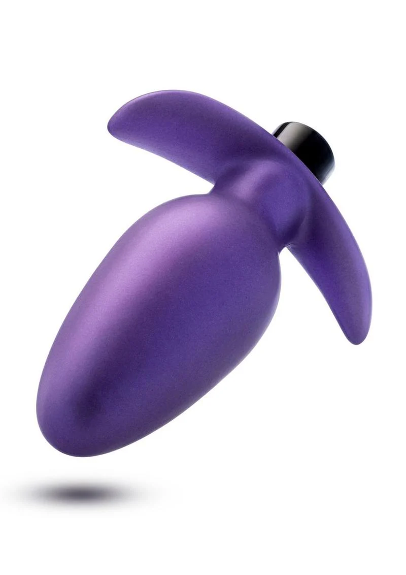 Anal Adventures Matrix Exceisor Plug Rechargeable Silicone Anal Plug - Astro - Image 3