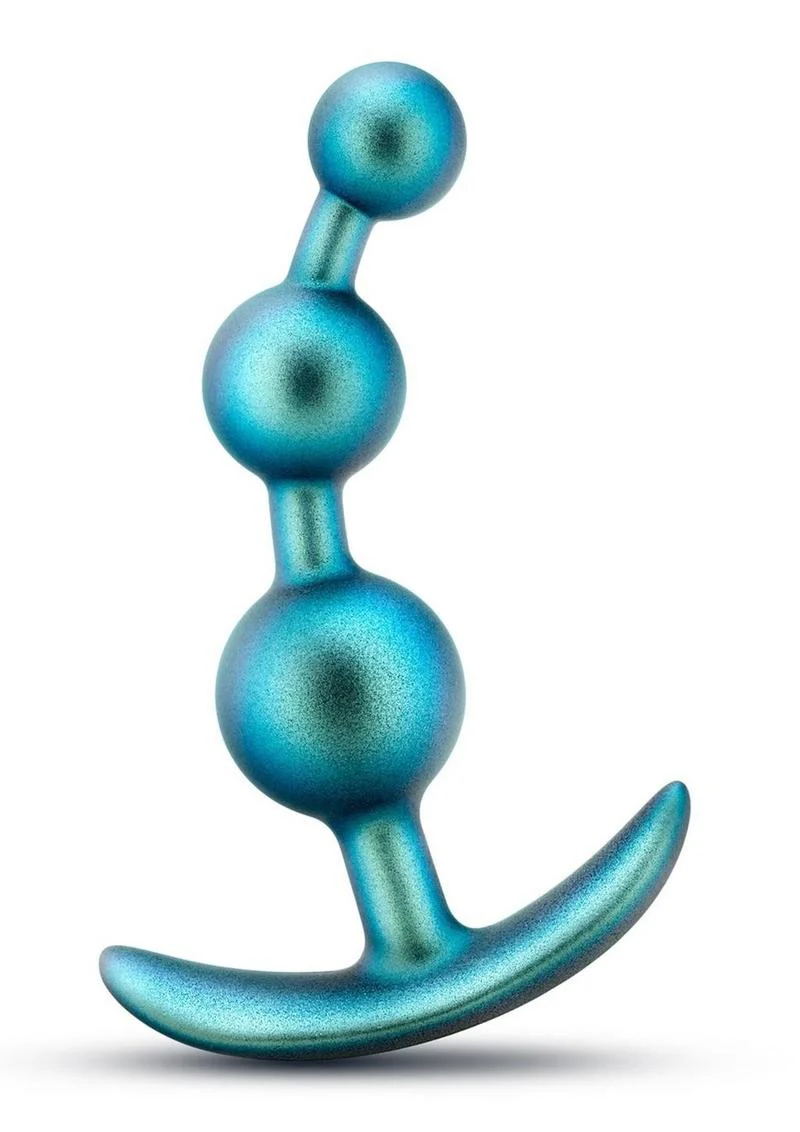 Anal Adventures Matrix Gamma Plug Silicone Anal Plug - Neptune - Image 3