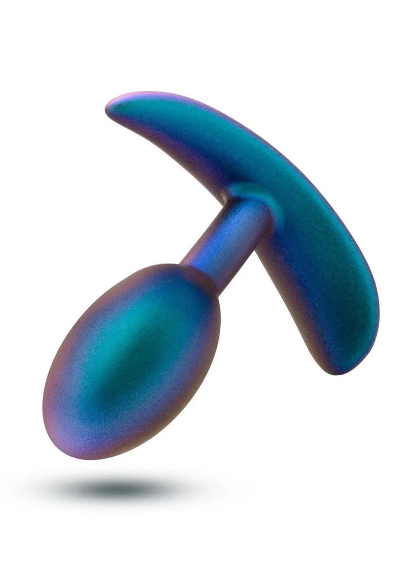Anal Adventures Matrix Nebula Plug Silicone Anal Plug - Lunar - Image 3