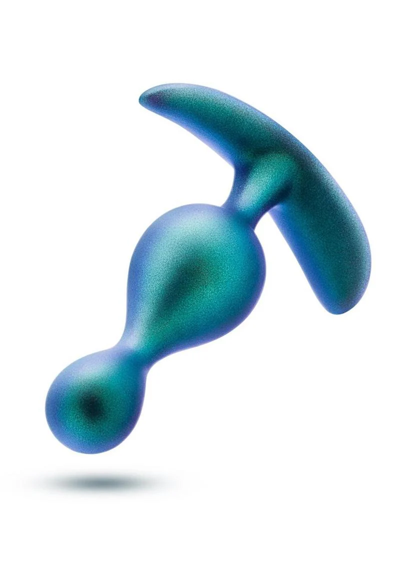 Anal Adventures Matrix Photon Plug Silicone Anal Plug - Neptune - Image 3