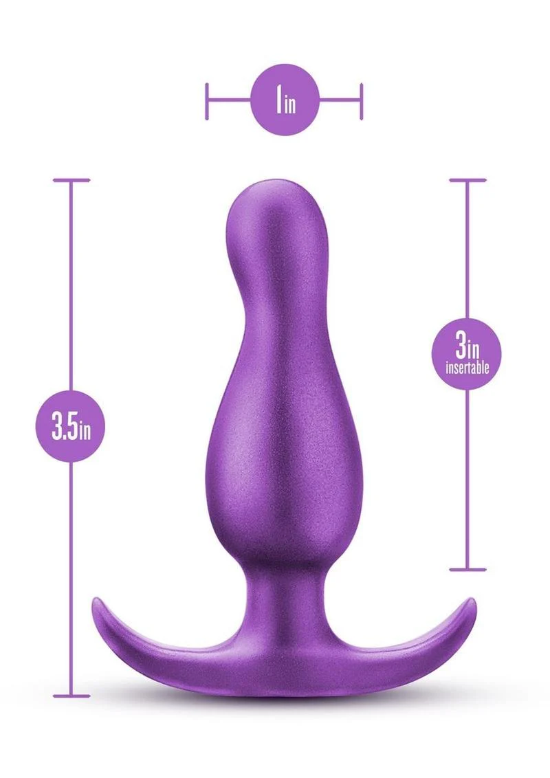 Anal Adventures Matrix Quantum Plug Silicone Anal Plug - Galatic - Image 4