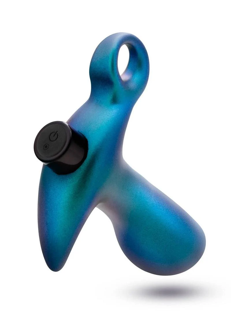 Anal Adventures Matrix Teleportation Plug Rechargeable Silicone Anal Plug - Lunar - Image 4