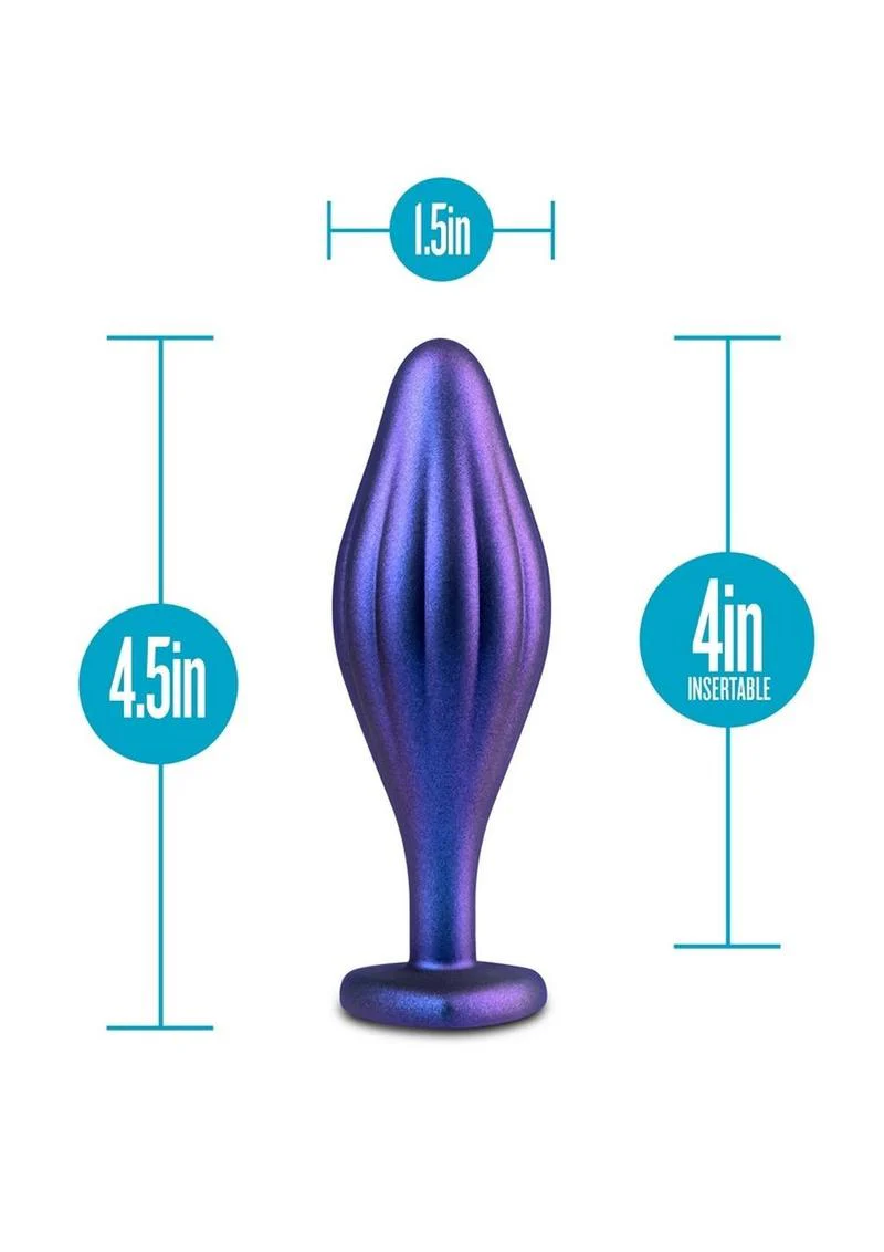 Anal Adventures Matrix Wavy Bling Silicone Plug - Image 3