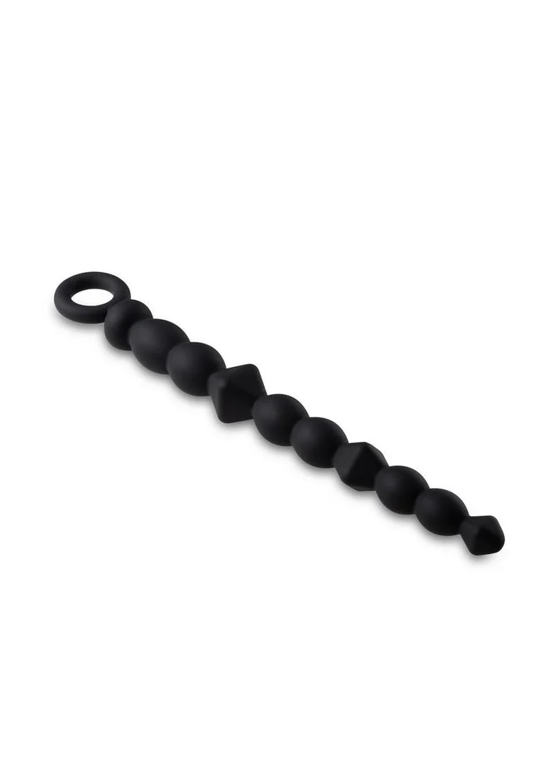 Anal Adventures Platinum Silicone Beginner Anal Beads - Image 3