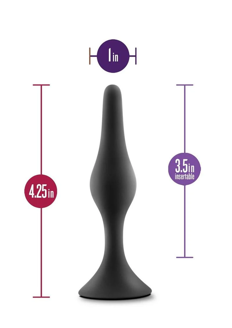 Anal Adventures Platinum Silicone Beginner Plug - Image 9