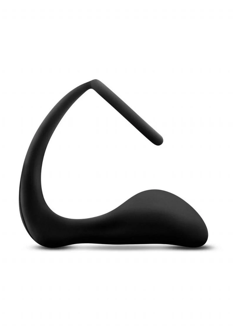 Anal Adventures Platinum Silicone Cock Ring and Butt Plug - Image 4