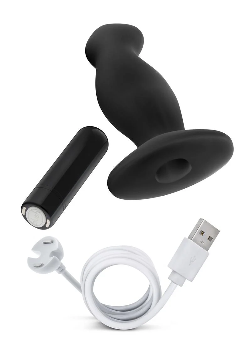 Anal Adventures Platinum Silicone Rechargeable Vibrating Prostate Massager 02 - Image 4