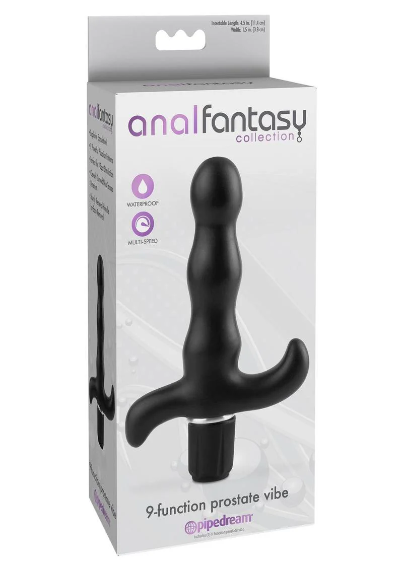 Anal Fantasy Collection 9 Function Waterproof Prostate Vibrator - Image 2