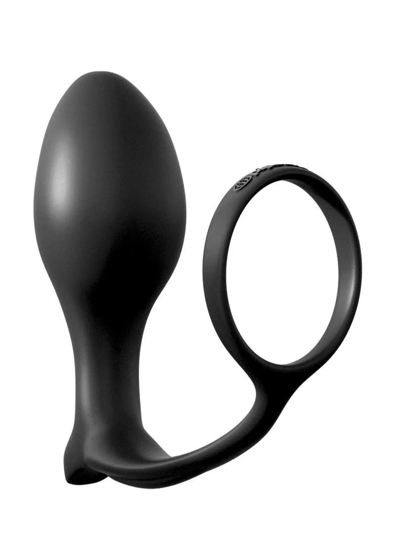 Anal Fantasy Collection Ass-Gasm Cockring Beginners Silicone Plug Slim - Image 3