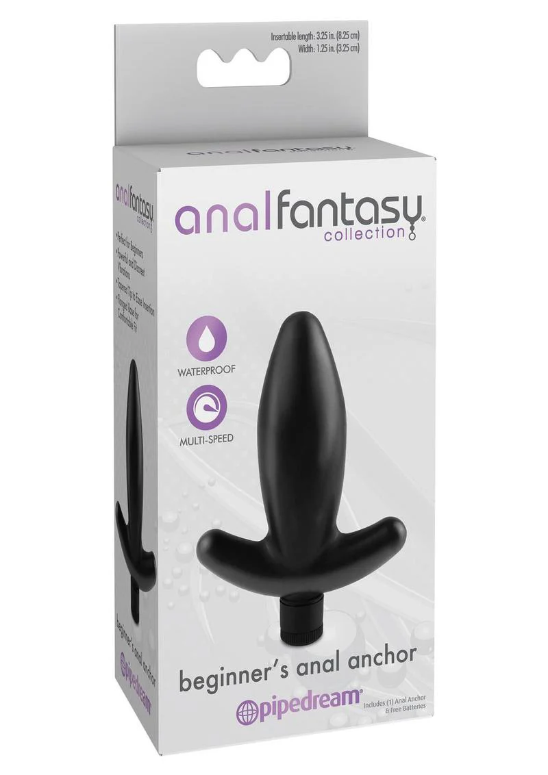 Anal Fantasy Collection Beginner's Anal Anchor Vibrating Waterproof - Image 2