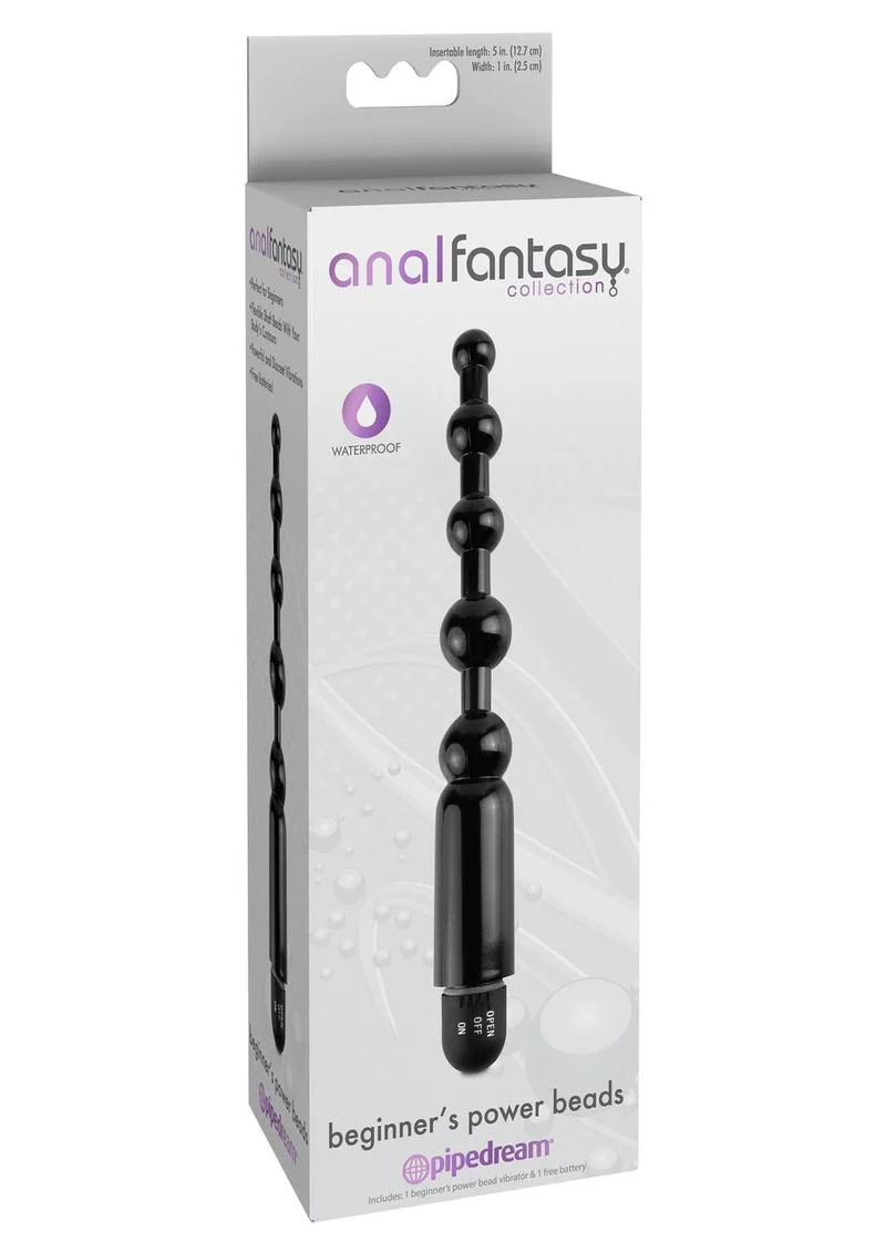 Anal Fantasy Collection Beginner's Power Beads Waterproof - Image 2