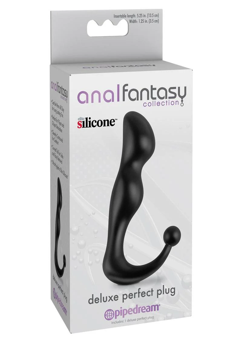 Anal Fantasy Collection Deluxe Perfect Silicone Plug - Image 2