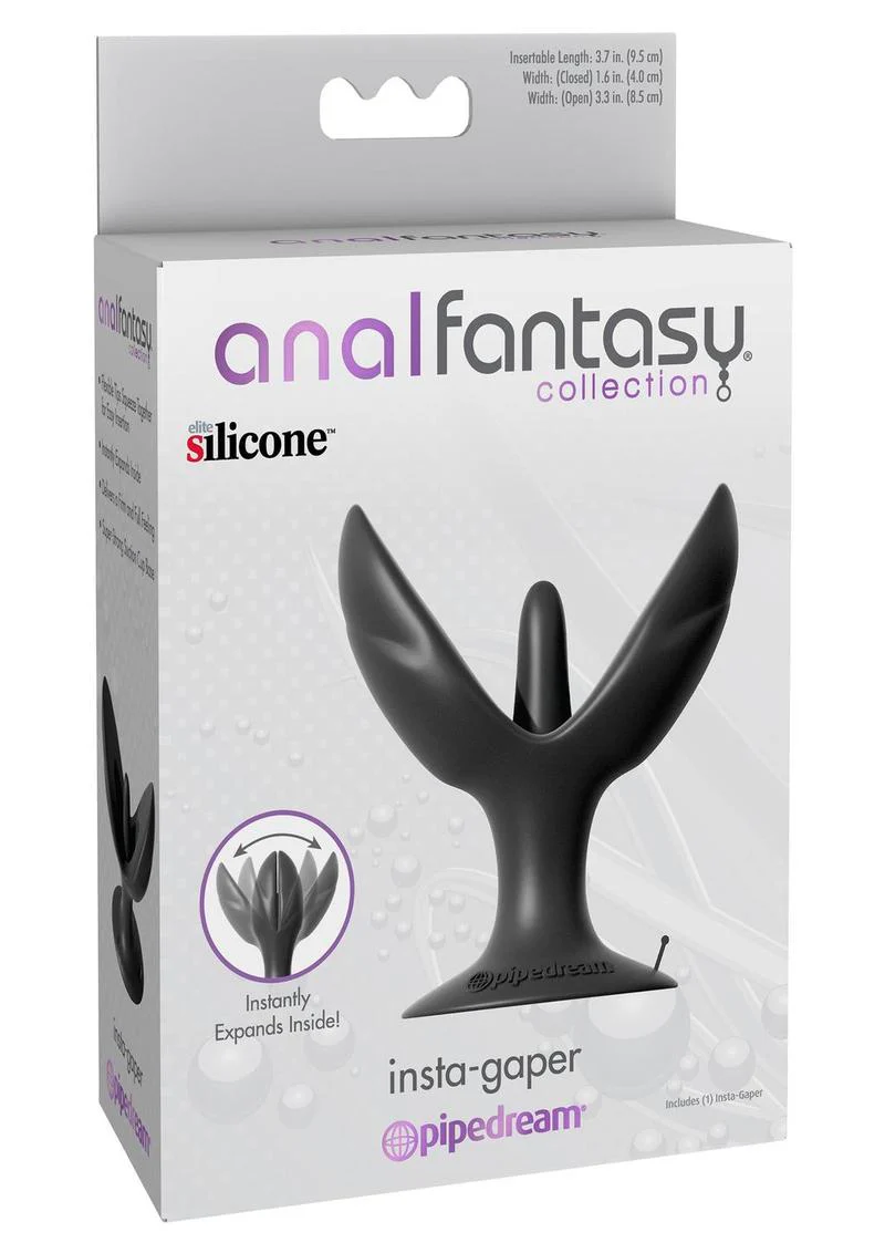 Anal Fantasy Collection Insta-Gaper Silicone Plug Expander - Image 2