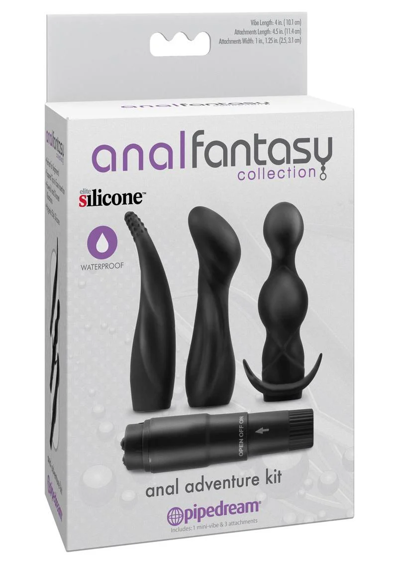 Anal Fantasy Collection Silicone Anal Adventure Kit Waterproof - Image 2