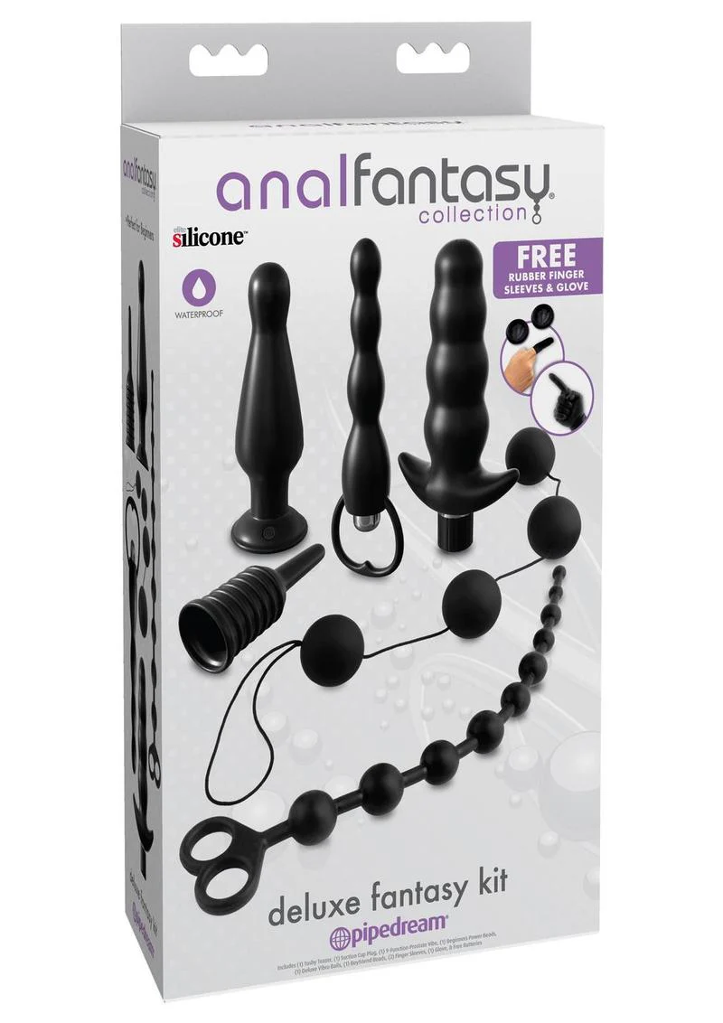 Anal Fantasy Collection Silicone Deluxe Fantasy Kit Waterproof - Image 2