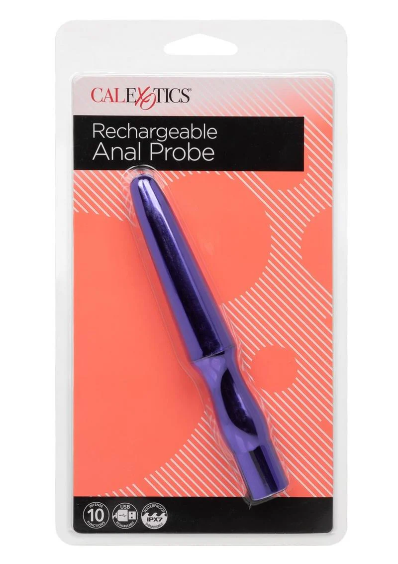 Anal Toys Rechargeable Silicone Anal Probe - Image 6