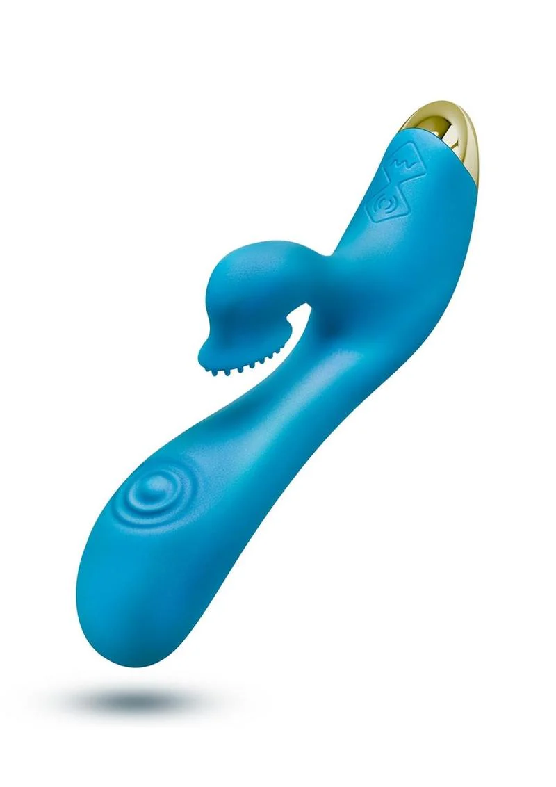 Aria Arousing AF Rechargeable Silicone Rabbit Vibrator - Image 3