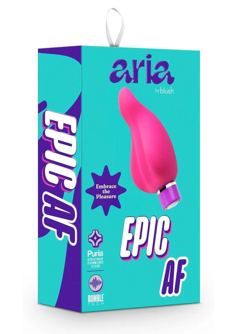 Aria Epic AF Rechargeable Silicone Vibrator - Image 2