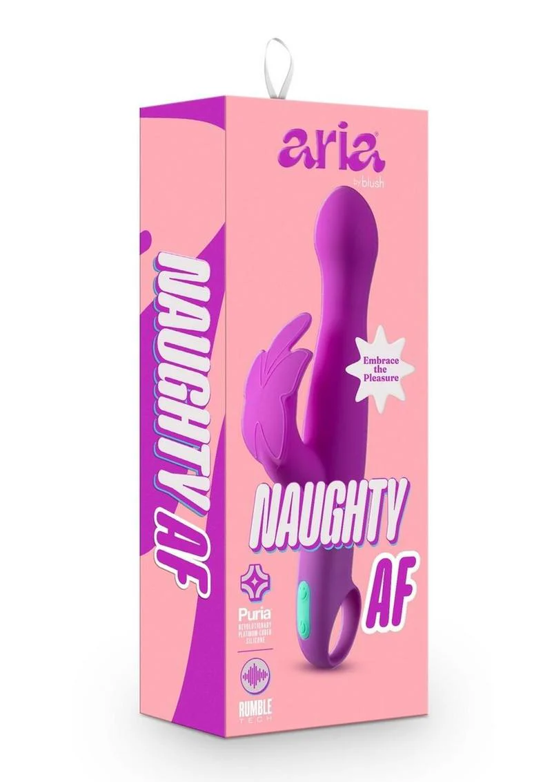 Aria Naughty AF Silicone Vibrator - Image 2