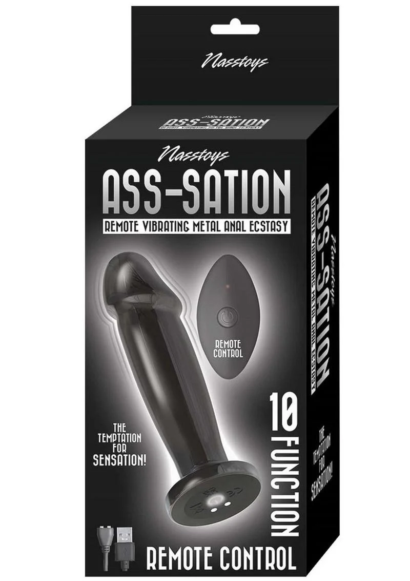 Ass-Sation Remote Control Vibrating Metal Anal Ecstasy - Image 3