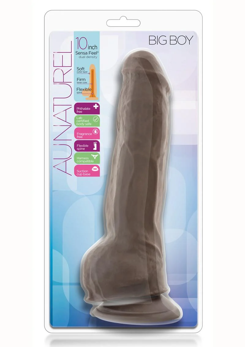 Au Naturel Big Boy Dildo with Balls - Image 7