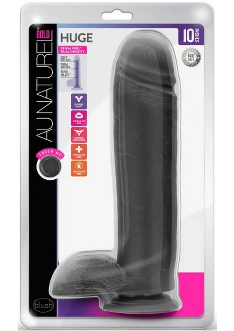 Au Naturel Bold Huge Dildo with Suction Cup - Image 2