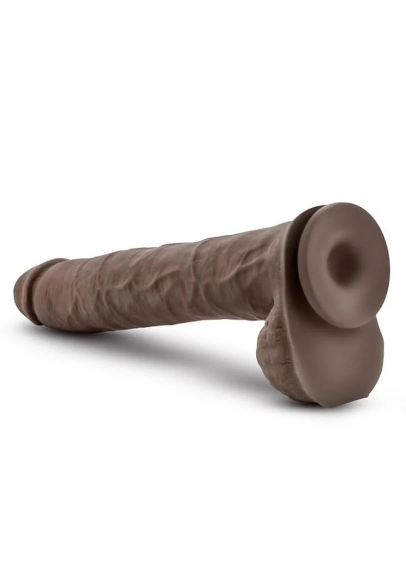 Au Naturel Daddy Sensa Feel Dual Density Dildo with Balls - Image 8