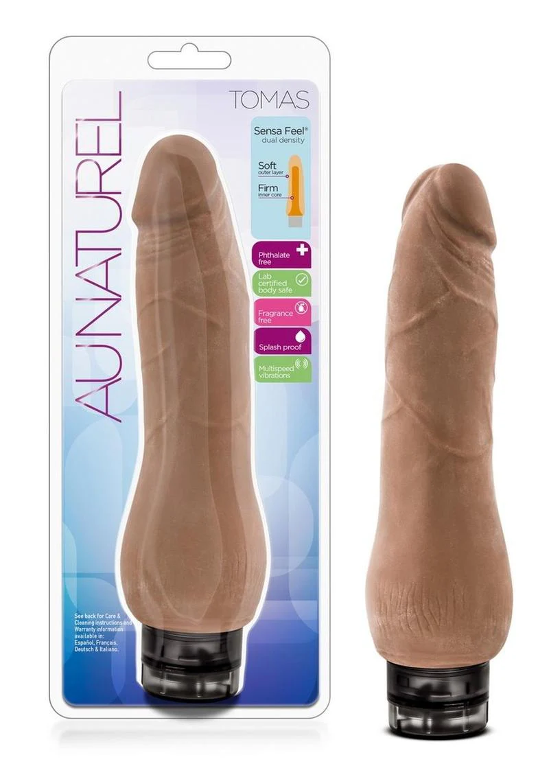 Au Naturel Tomas Vibrating Dildo - Image 2