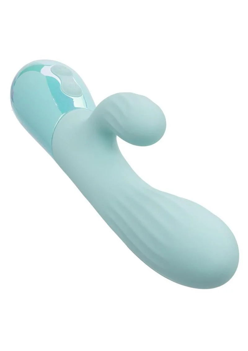 Aura Dual Ripple Rechargeable Silicone Rabbit Vibrator - Image 3