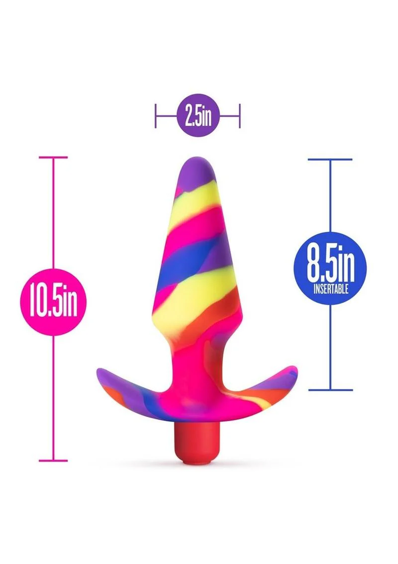 Avant Free Spirit Scarlet Silicone Vibrating Anal Plug - Image 4