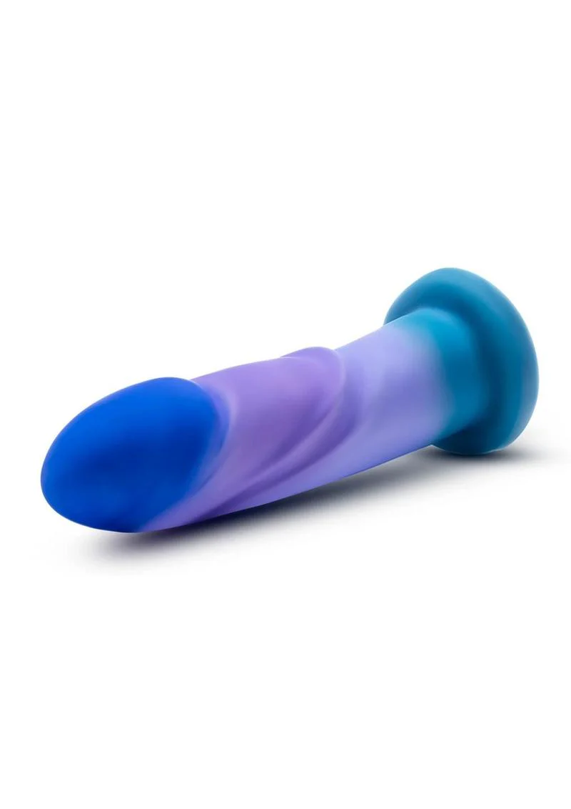 Avant Midnight Rendezvous Silicone Dildo - Ocean - Image 3